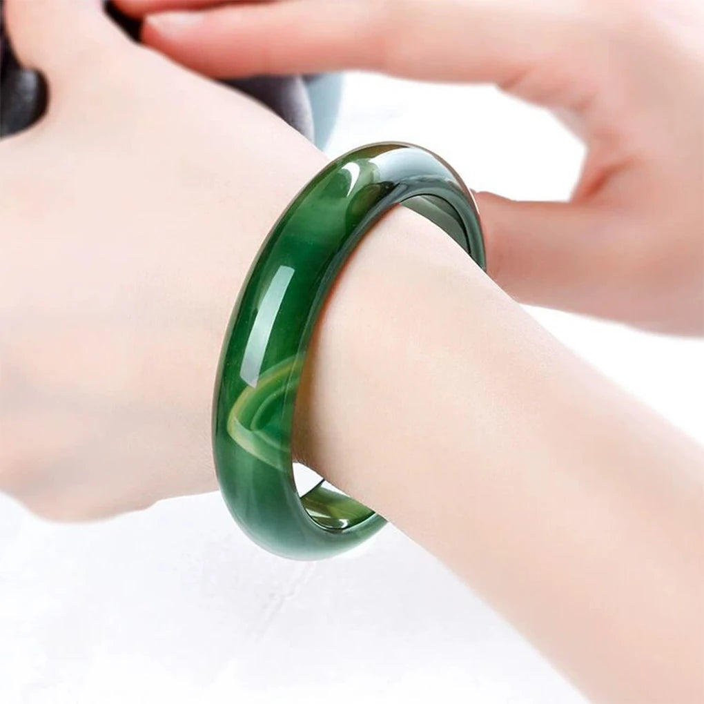 Bracelet Jade Stone Handcraft