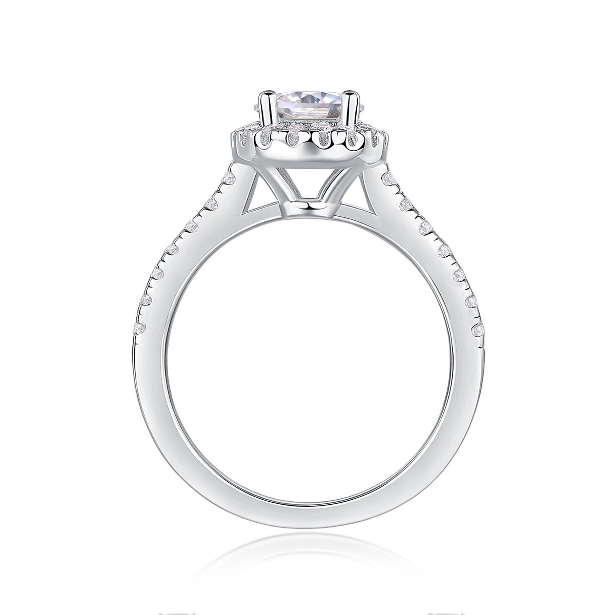 Moissanite Titanium Ring Accessory