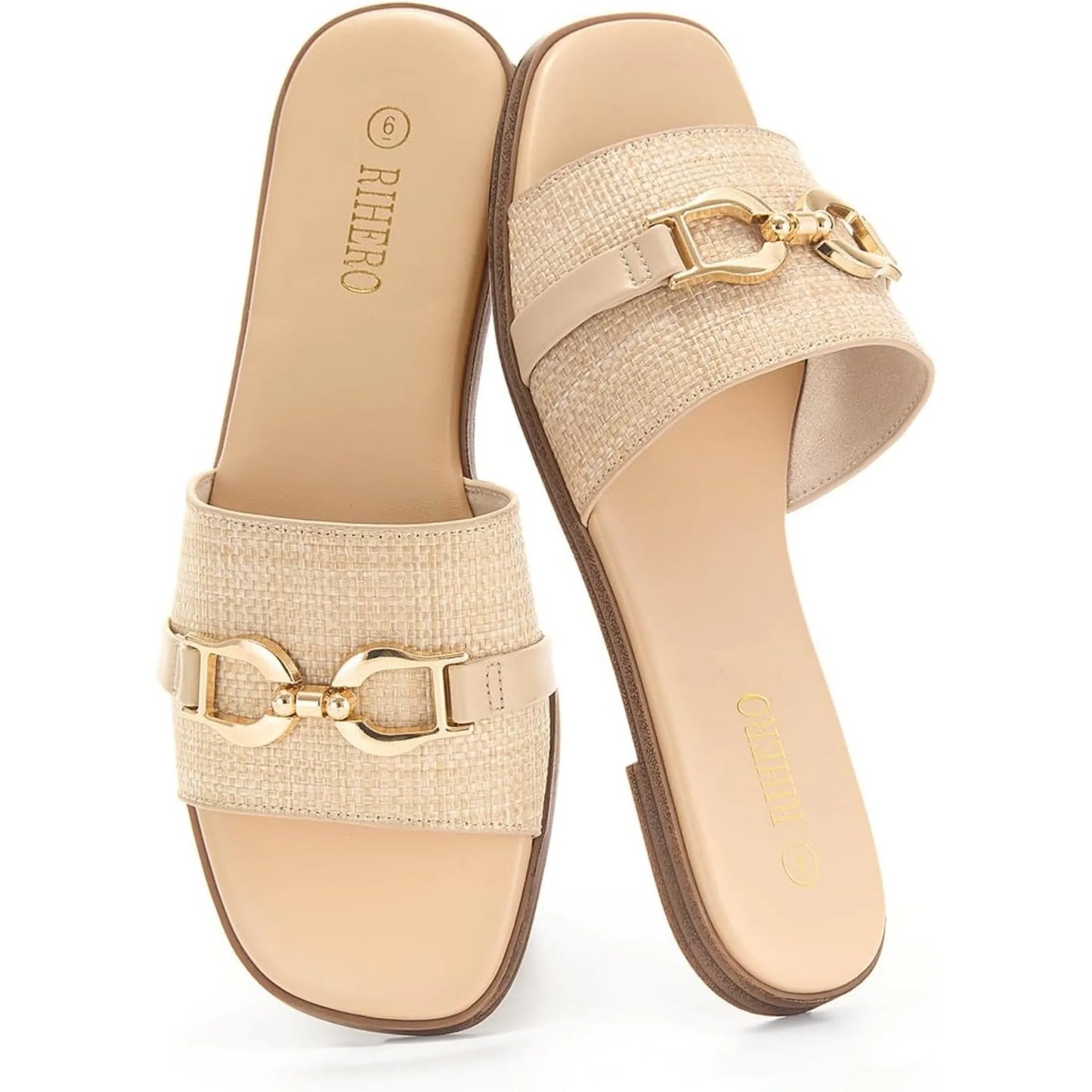 Sandals Leather Open Toe