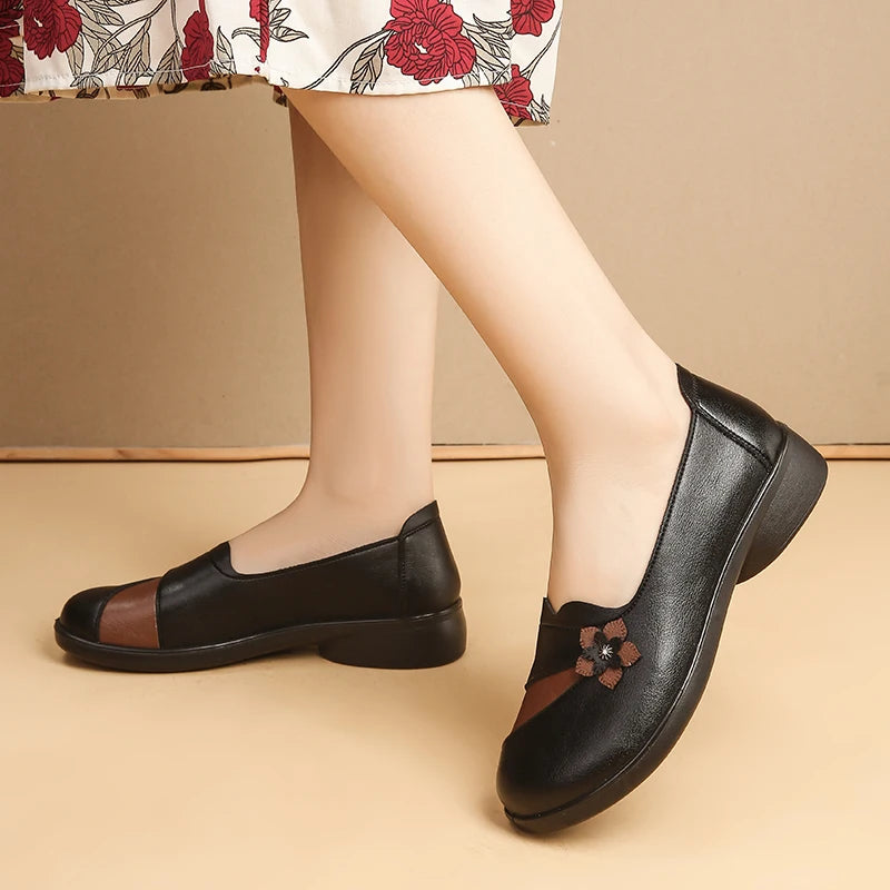Women's Flats Leather Loafers