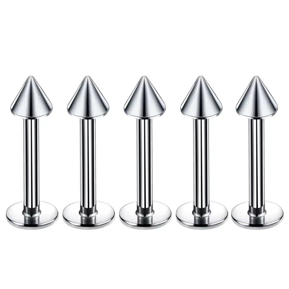 Stainless Steel Body Piercing Jewelry Set Nose Ear Tongue