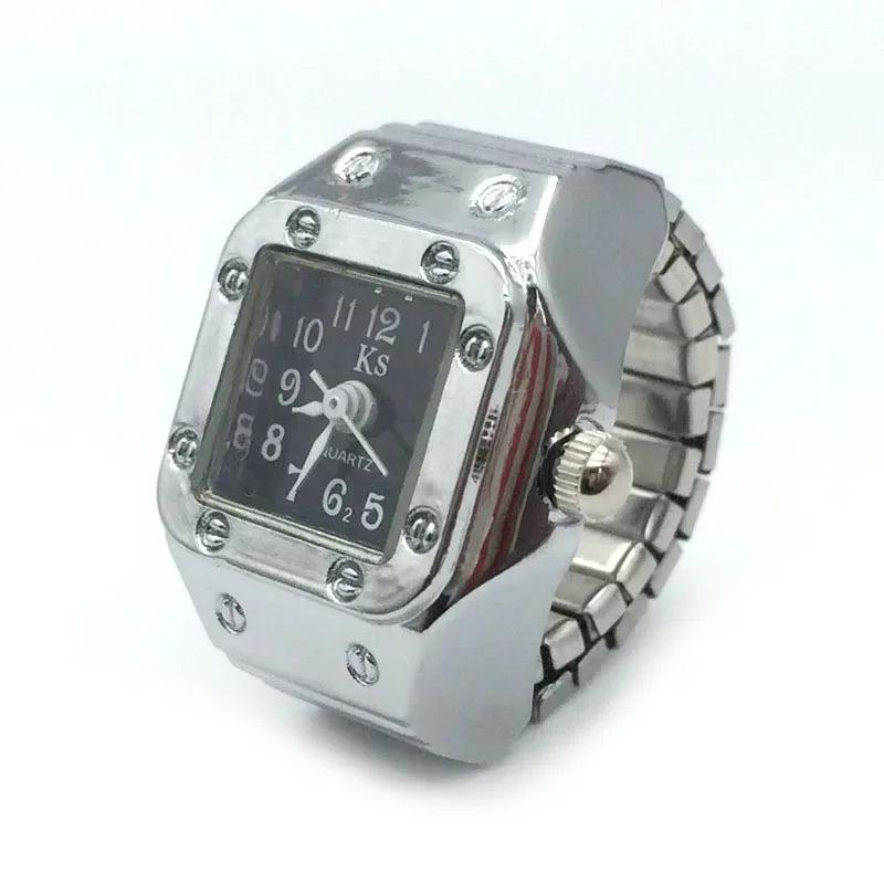 Quartz Finger Ring Watch Gift