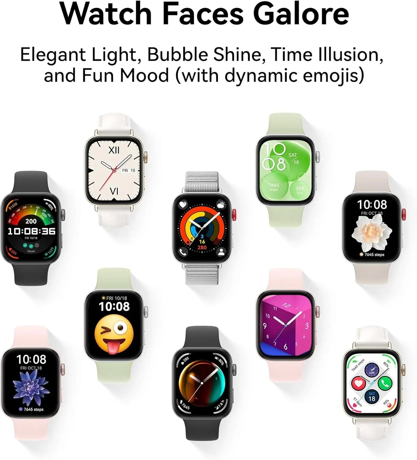 Watch Fit 3 Smartwatch AMOLED Display Fitness Tracking