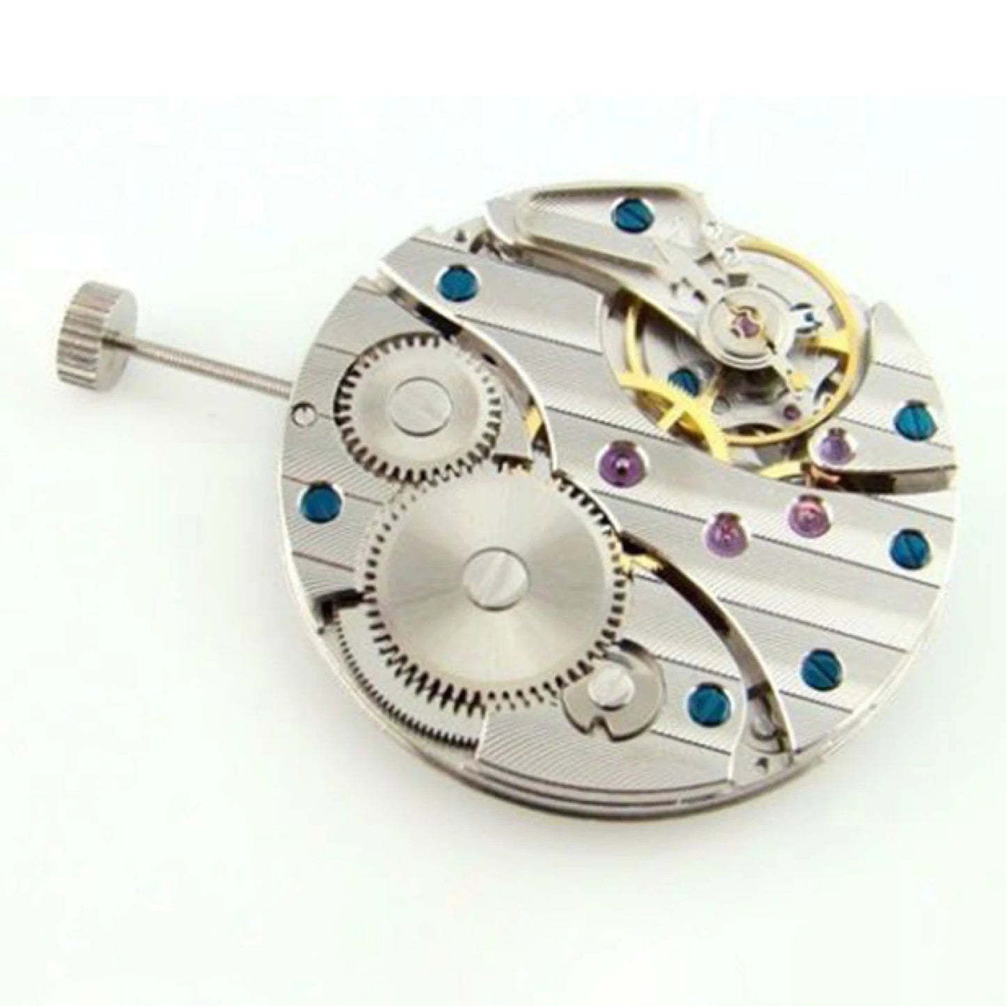 Watch Mechanical Movement 17 Jewels Hand Winding For ETA 6497