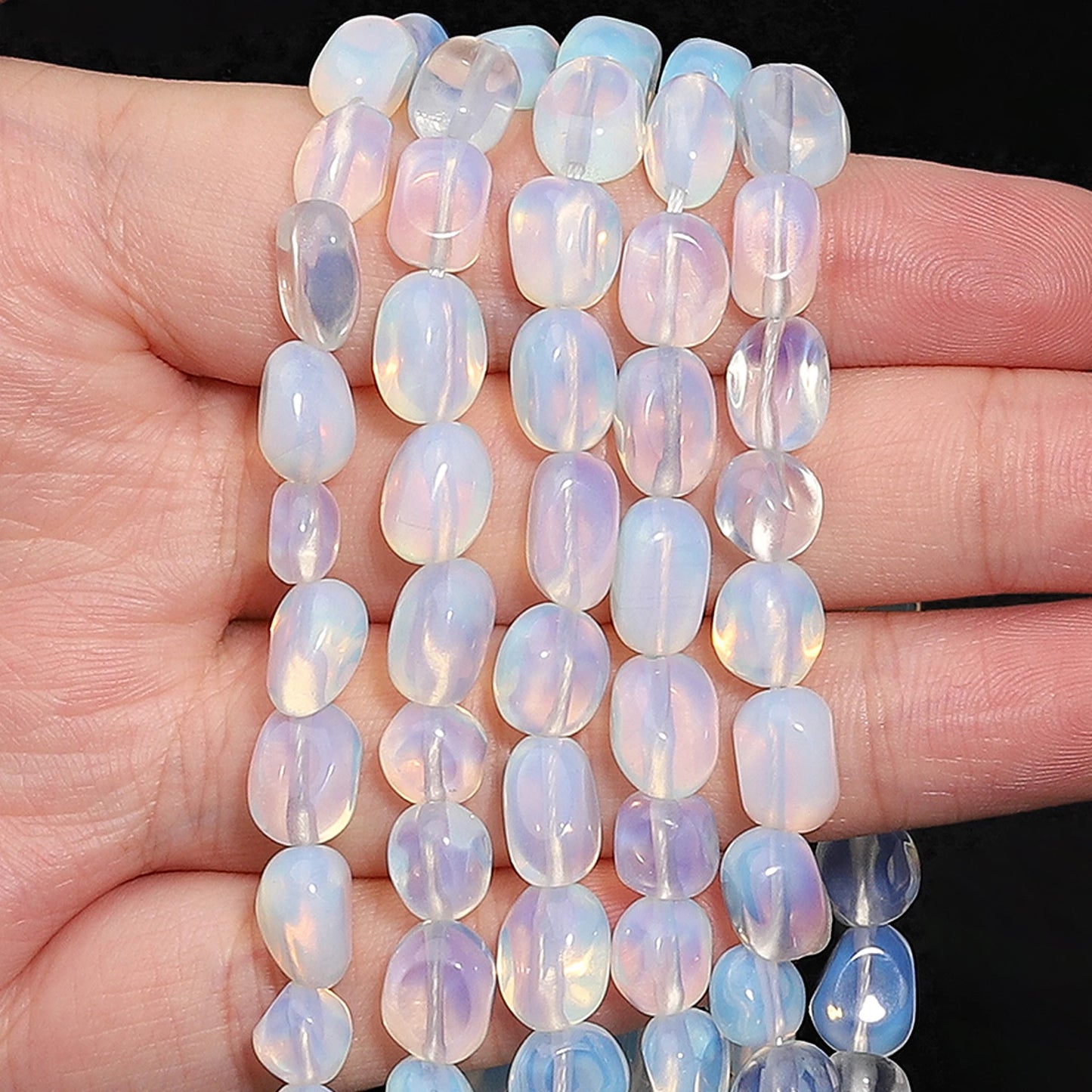 Red Jasper Indian Agate Rose Quartz Beads For Jewelry Making