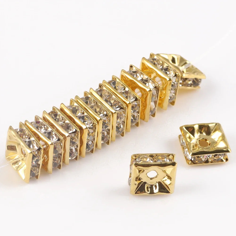 Rhinestone Ball Shape Beads For Jewelry Making