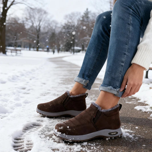 Waterproof Winter Boots for Women Plush Lining