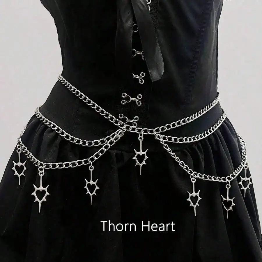 Waist Chain Five Pointed Star Waist Chain JK Accessory