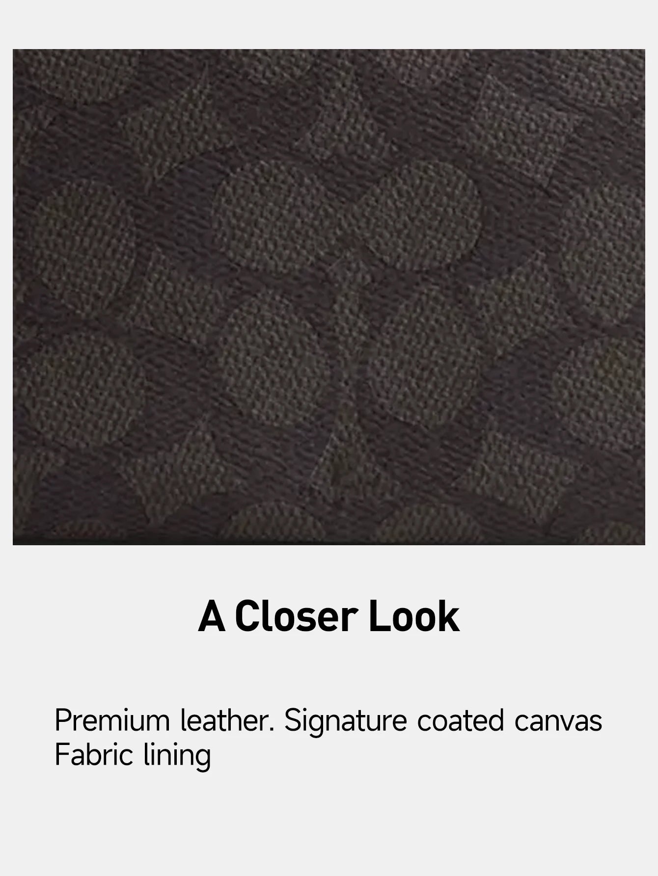 Coach Nolita Signature Canvas Clutch Bag With Logo