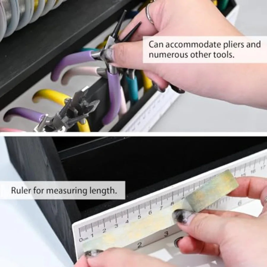 MDNG Jewelry Tools Workbench With Organizer For Beads And Wire
