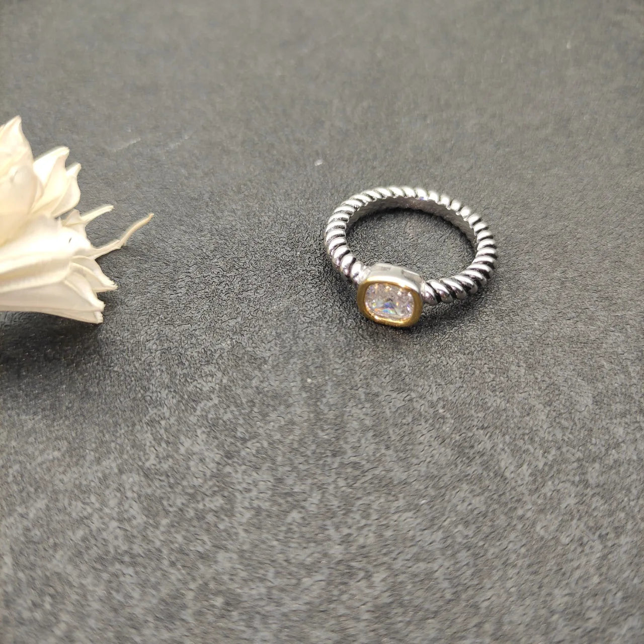 Ring with Stone Certified