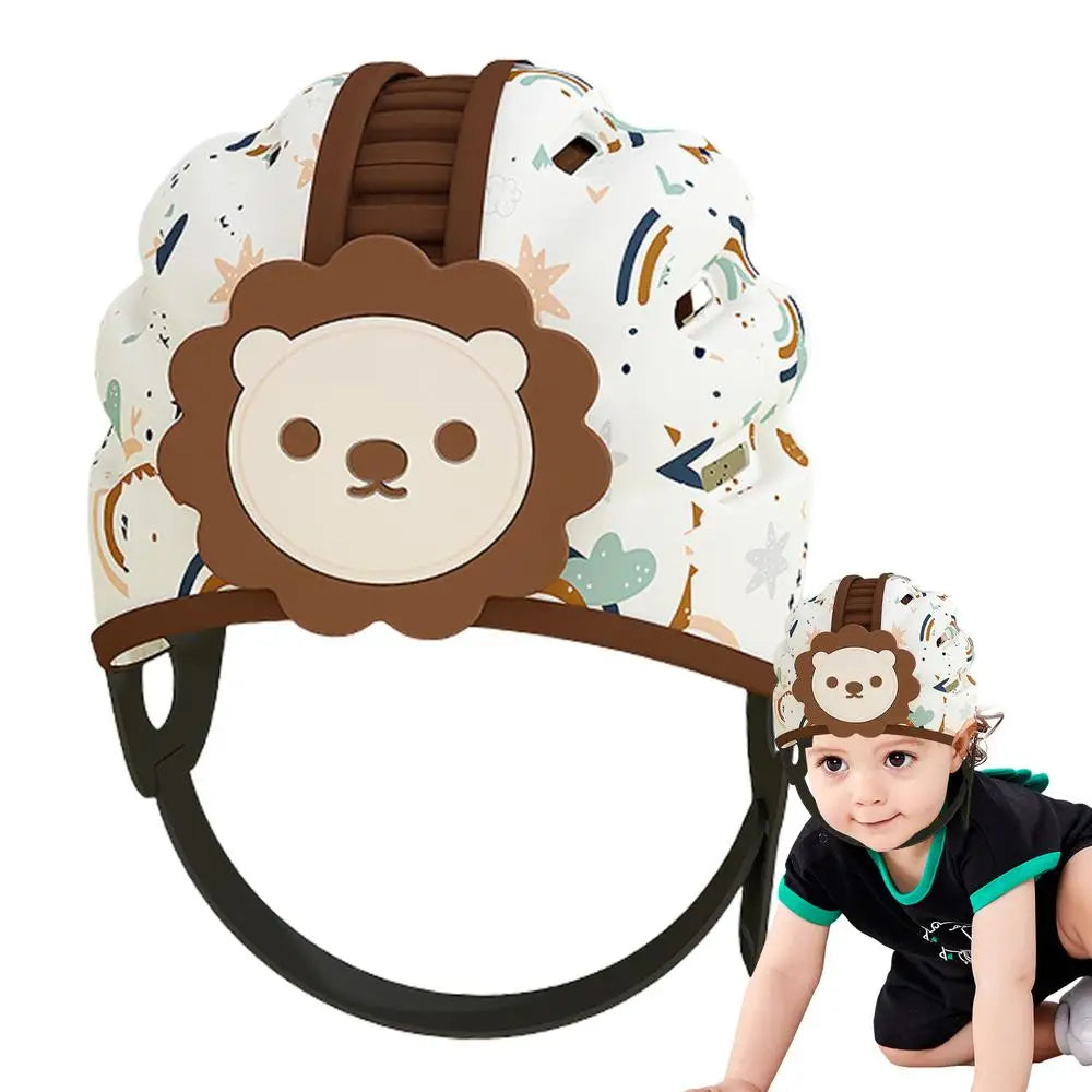 Toddler Walking Hat Protector Cap Adjustable