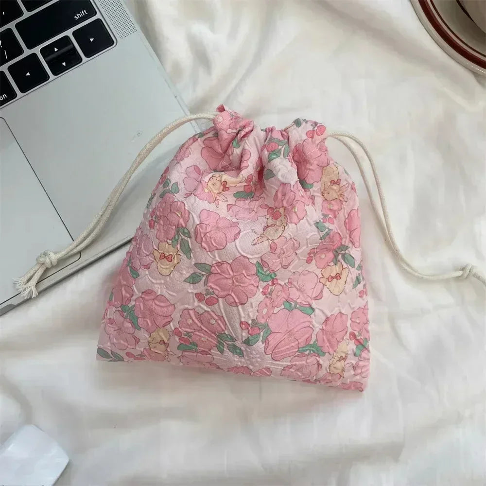 Cosmetic Bag Canvas Coin Purse