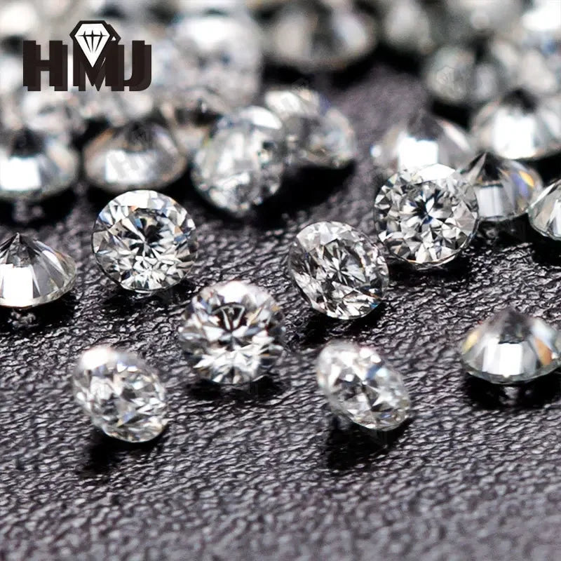 Moissanite Beads Round Stone 1 Carat VVS1