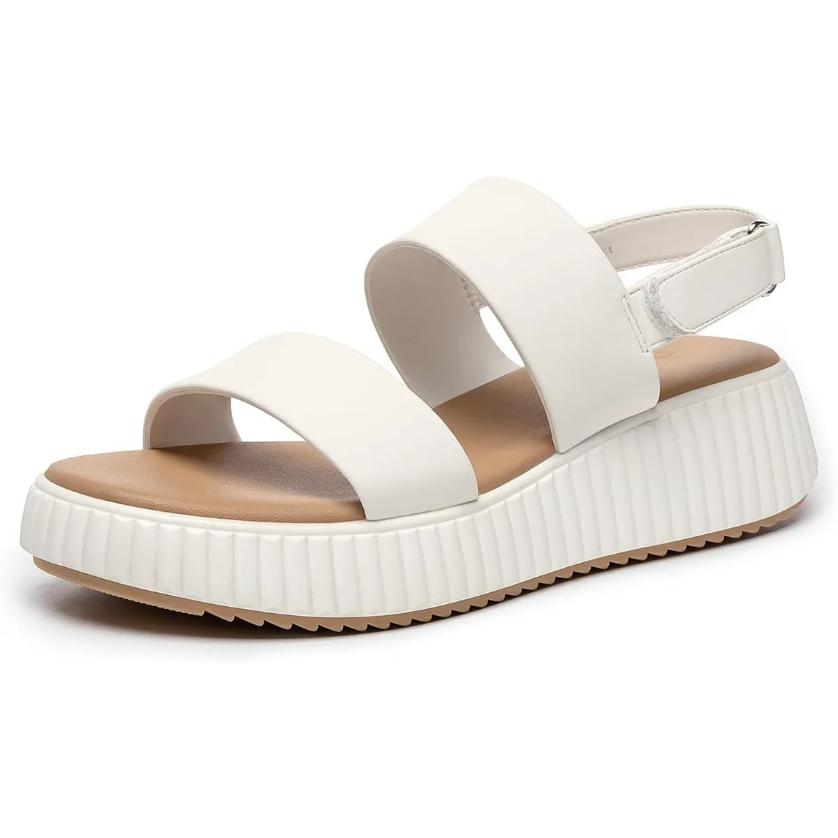 Women's Platform Sandals With Open Toe Ankle Strap