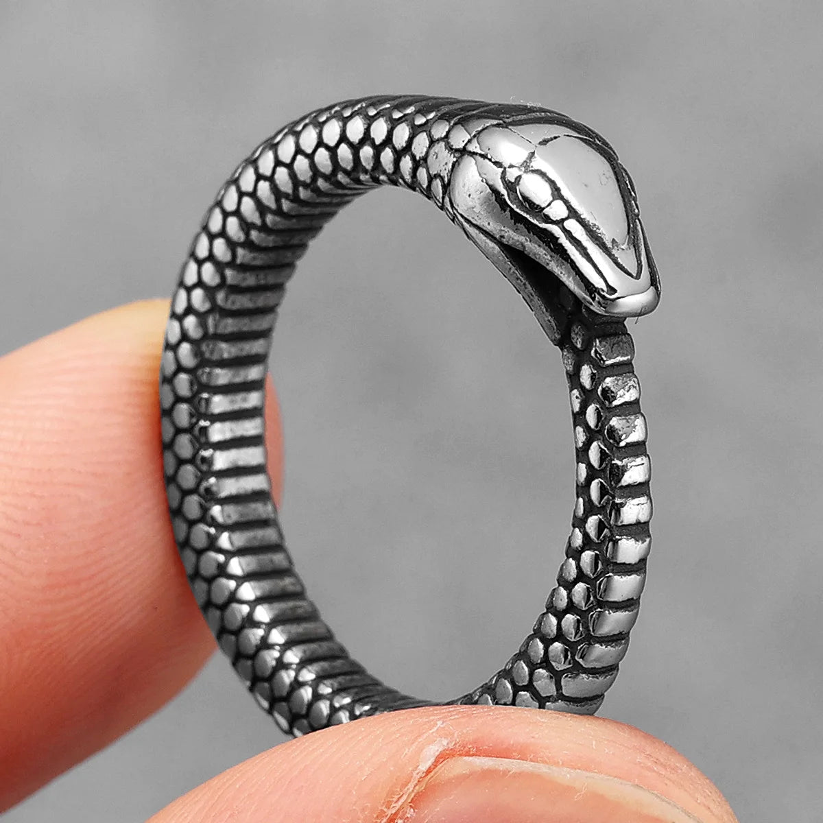 Ring  Stainless Steel Snake