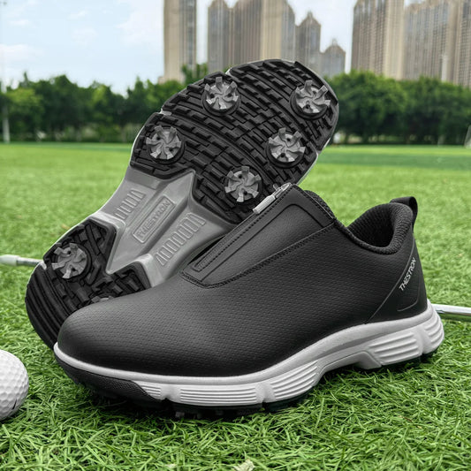 Lenox Men's Golf Shoes Professional Spikes Anti Slip Walking