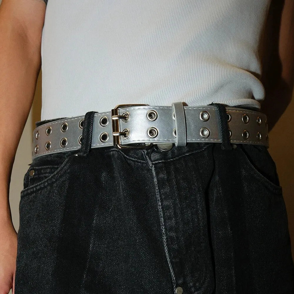 Belt With Double Hole Design