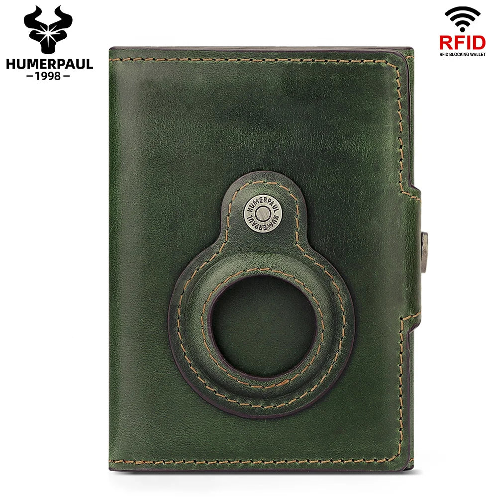 Wallet RFID Leather Card Holder