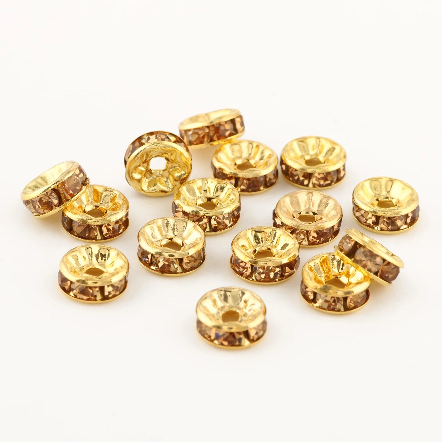 Rhinestone Ball Shape Beads For Jewelry Making