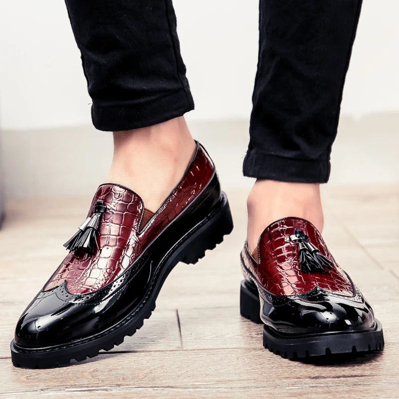 Mens Loafers Breathable Slip On