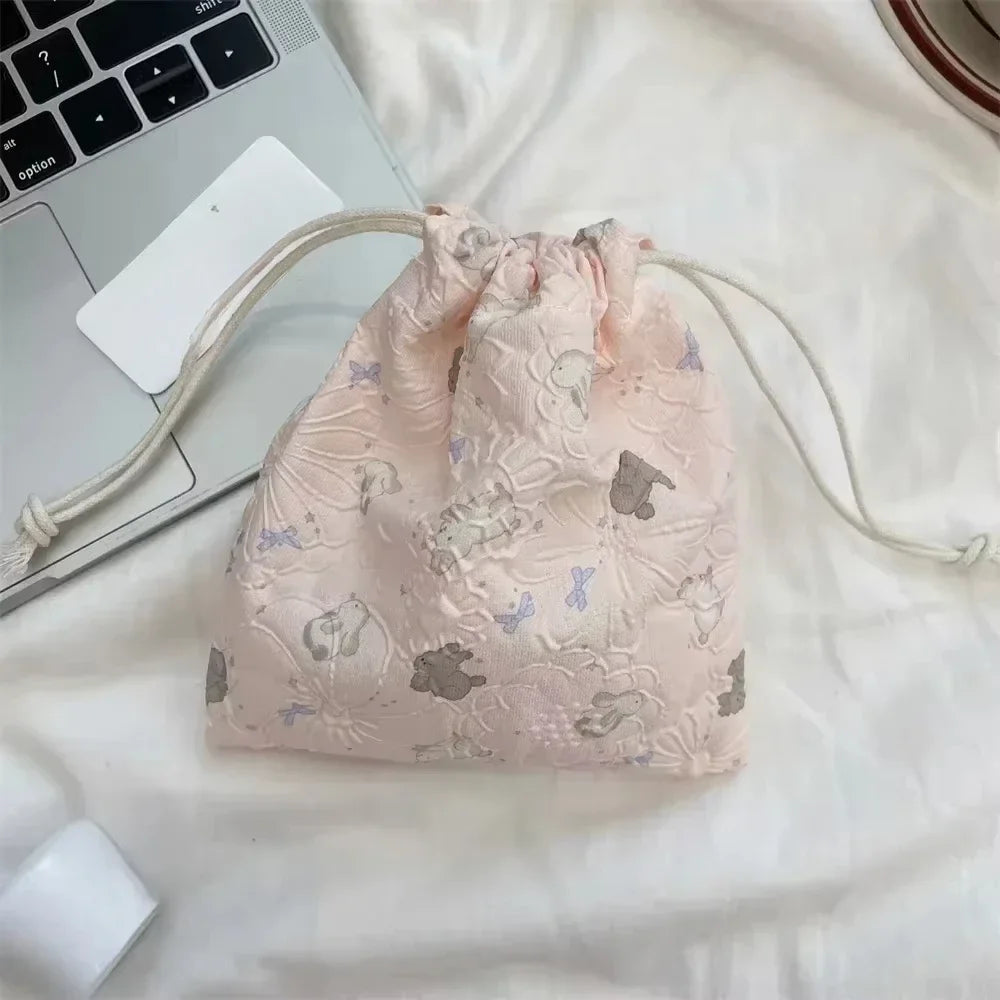 Cosmetic Bag Canvas Coin Purse