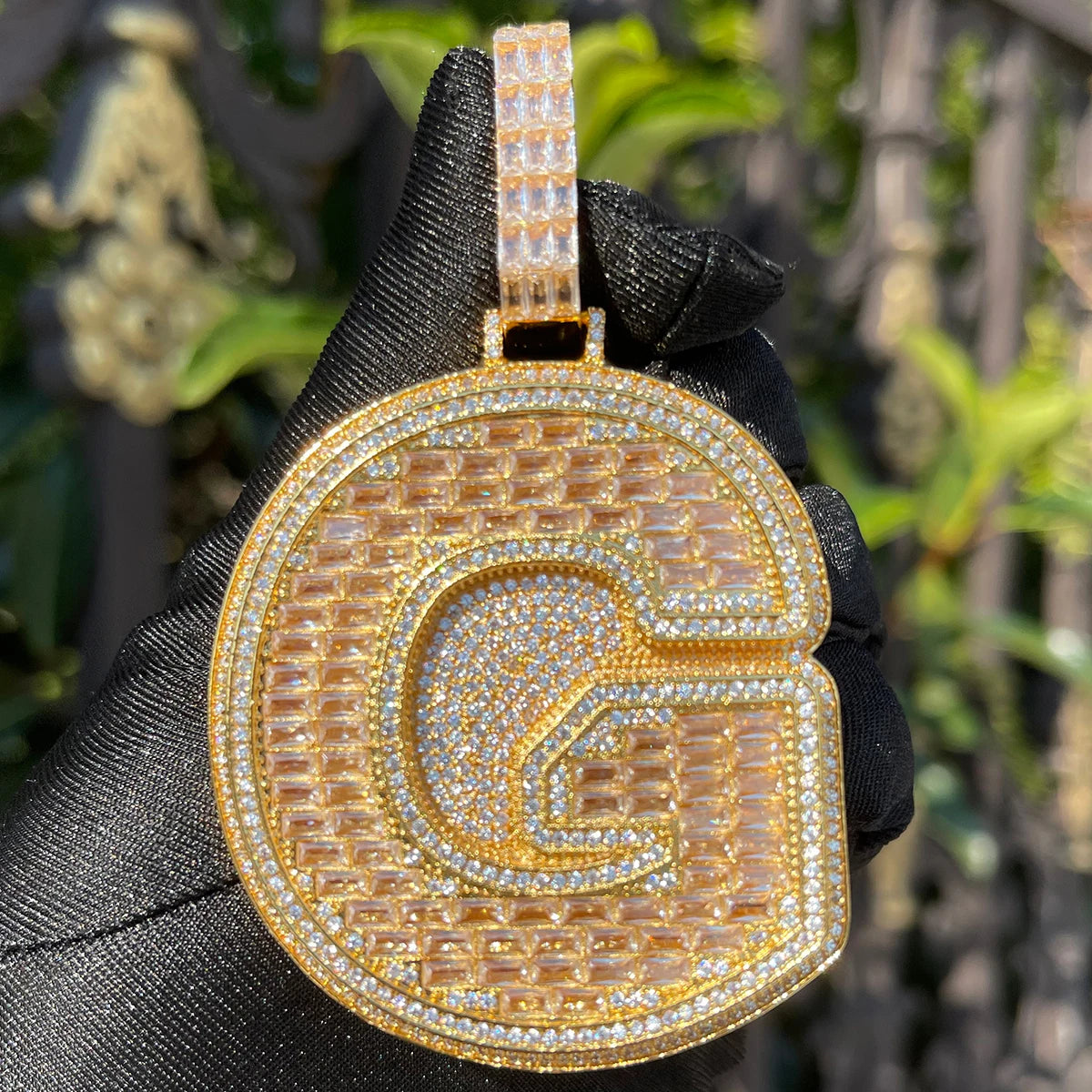 Pendant Bubble Letter A To Z Initial