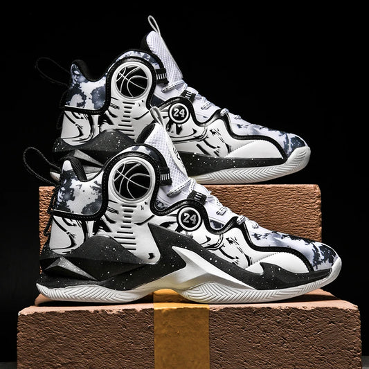 Mens Basketball Shoes Breathable Training No Slip