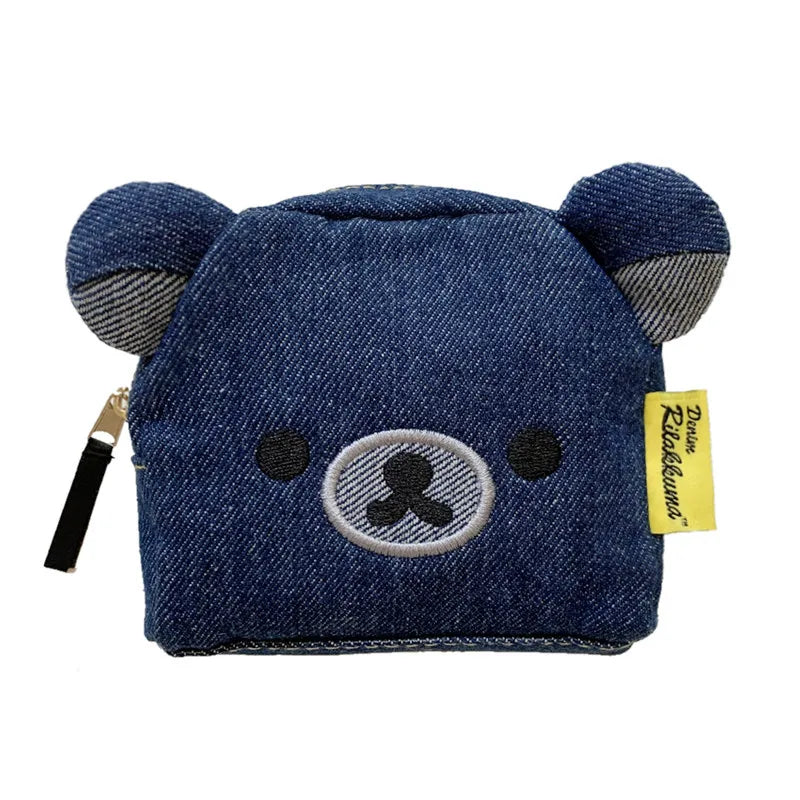 Coin Purse Bear Face Pouch