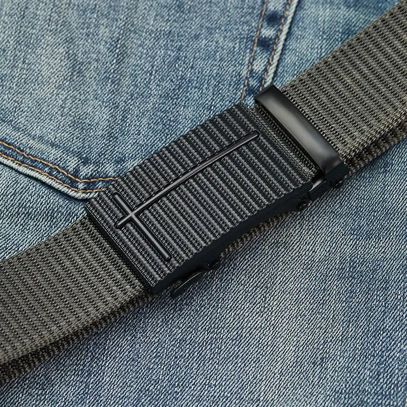 Tactical Belt Nylon Army Style Canvas