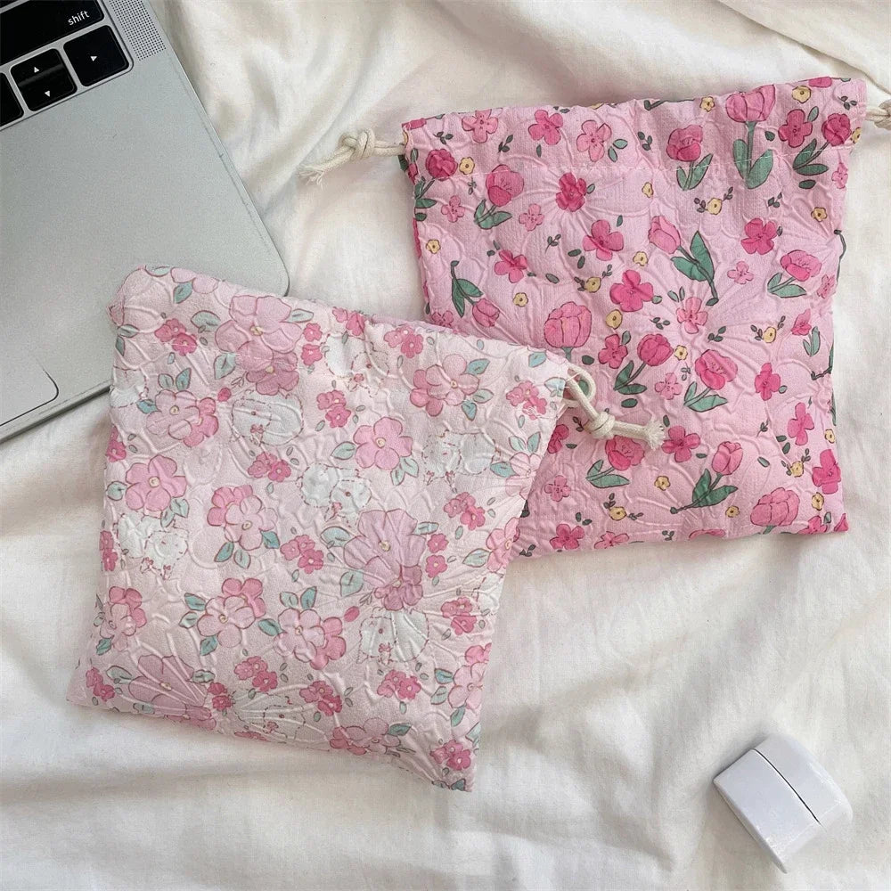 Cosmetic Bag Canvas Coin Purse