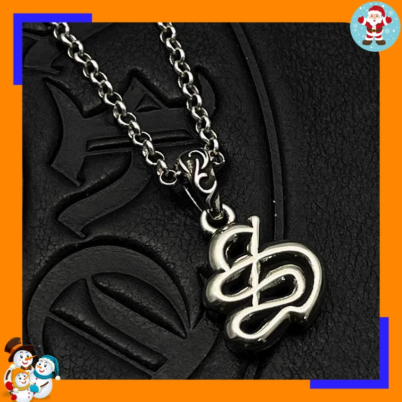 Necklace Pendant Letter Chain Jewelry