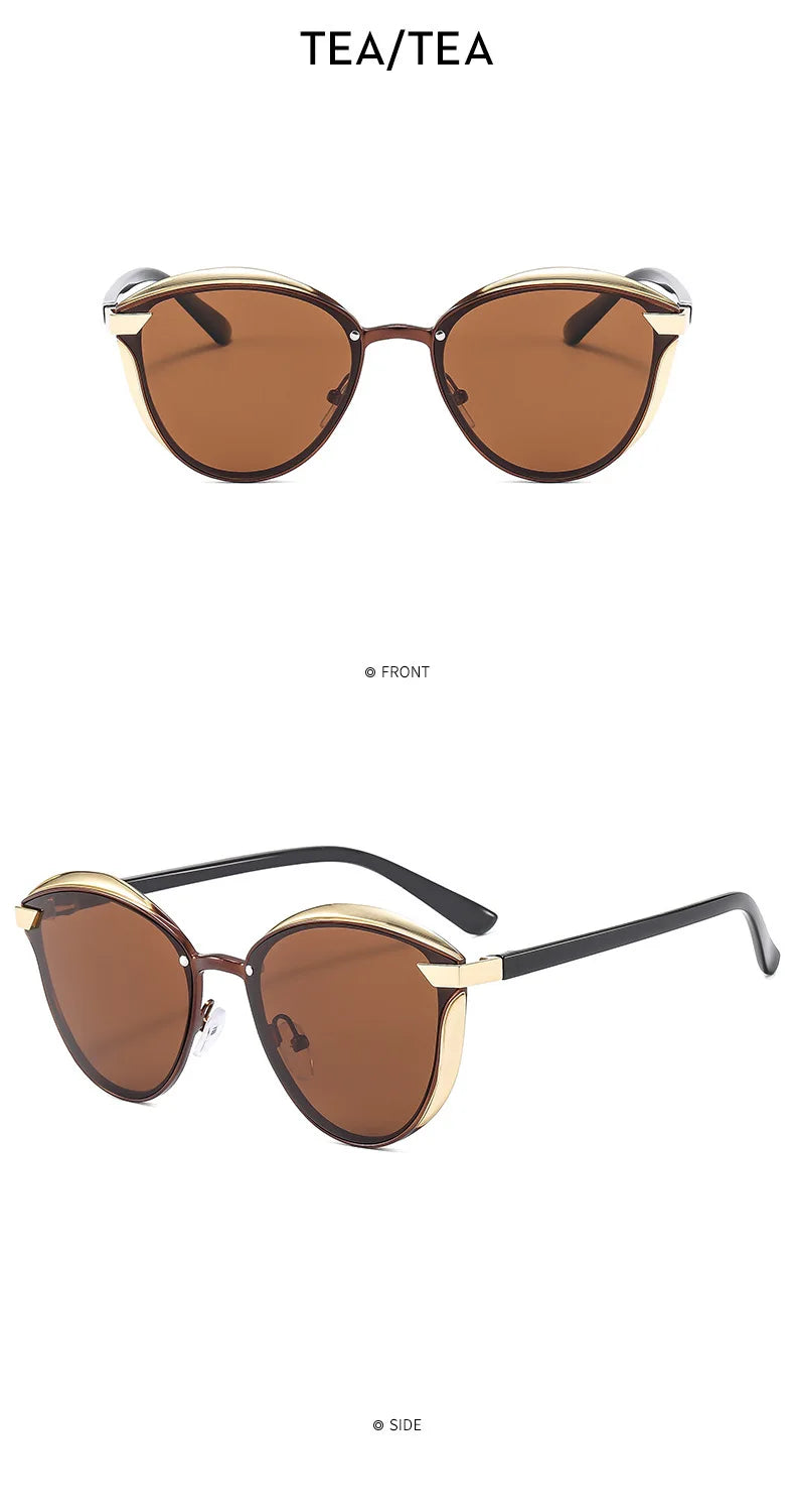 Polarized Cat Eye Sunglasses for Women UV400