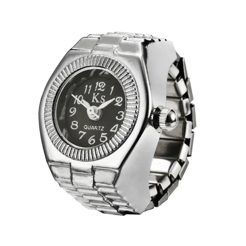 Quartz Finger Ring Watch Gift