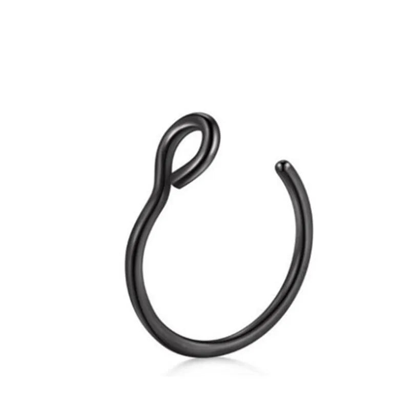 Nose Ring Septum Hoop Stainless Steel Horseshoe