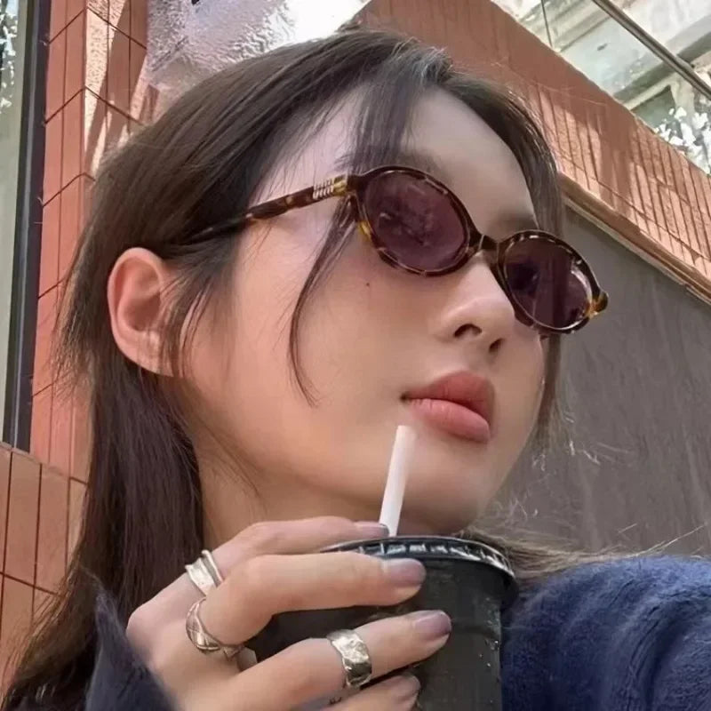 Sunglasses Shuku Oval Frame UV400