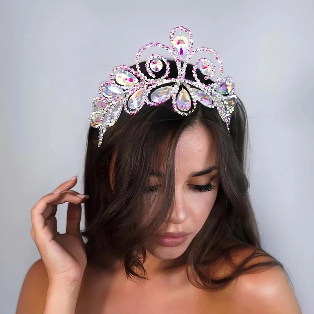 Headdress Rhinestone Mermaid Crown