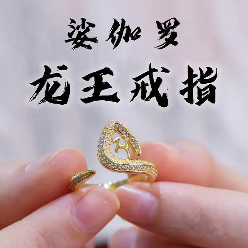 Dragon Ring Diamond Encrusted
