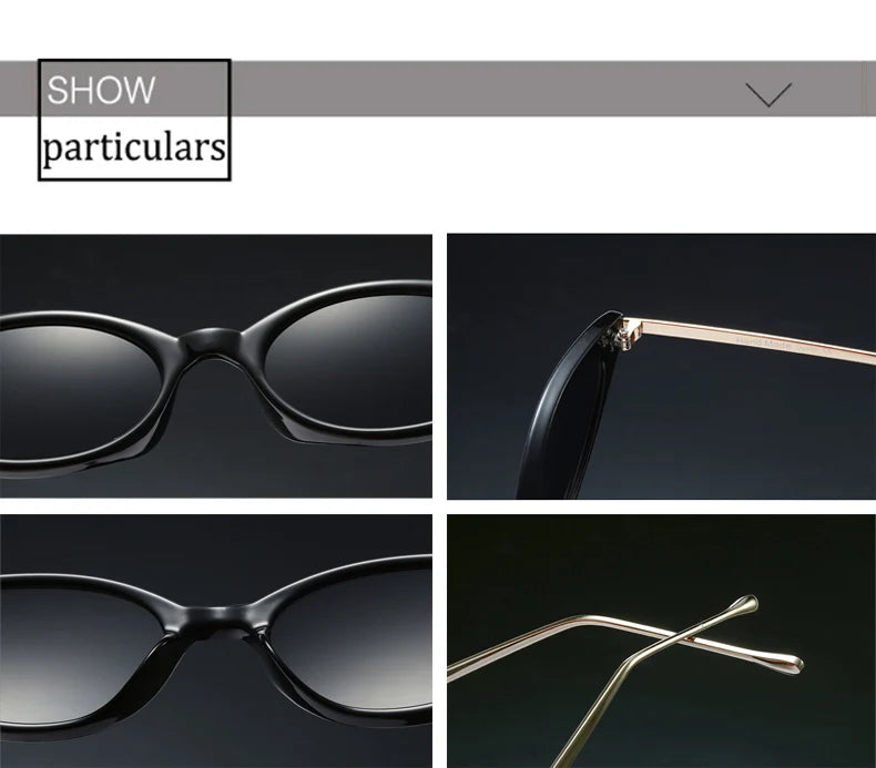 Cat Eye Sunglasses UV400 Trendy Fashion Eyewear