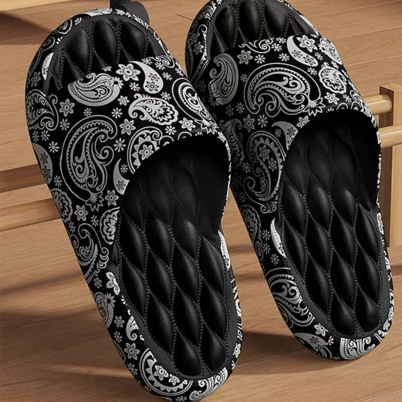 Men's Slippers Cartoon Graffiti