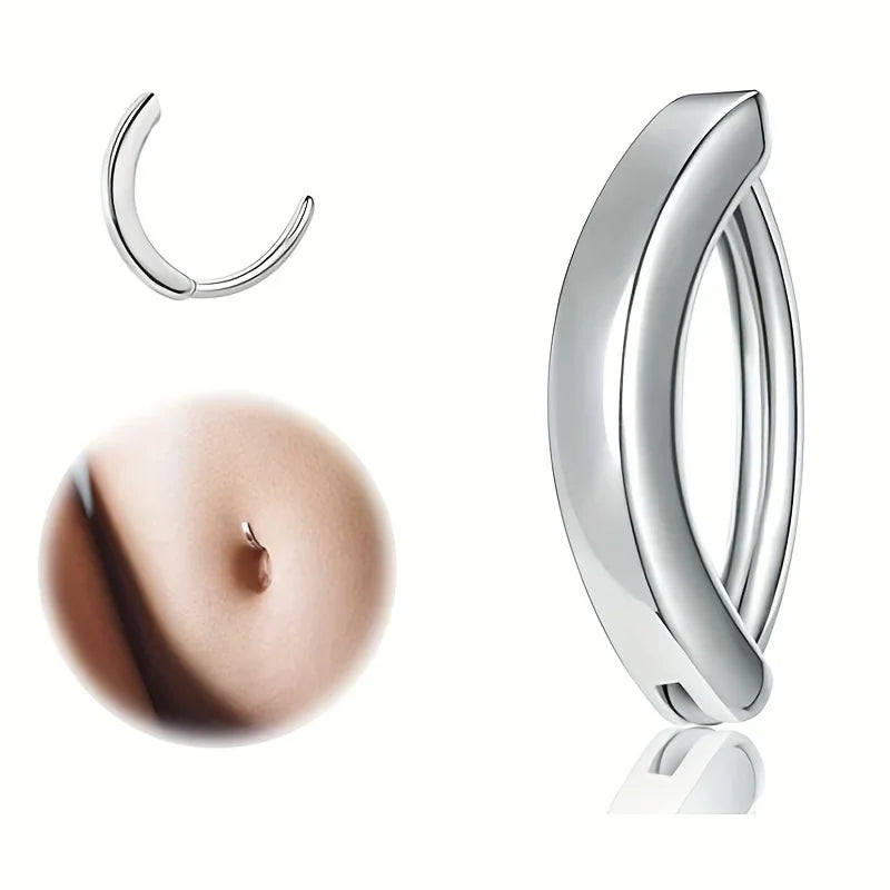Navel Piercing Simple Belly Button Ring
