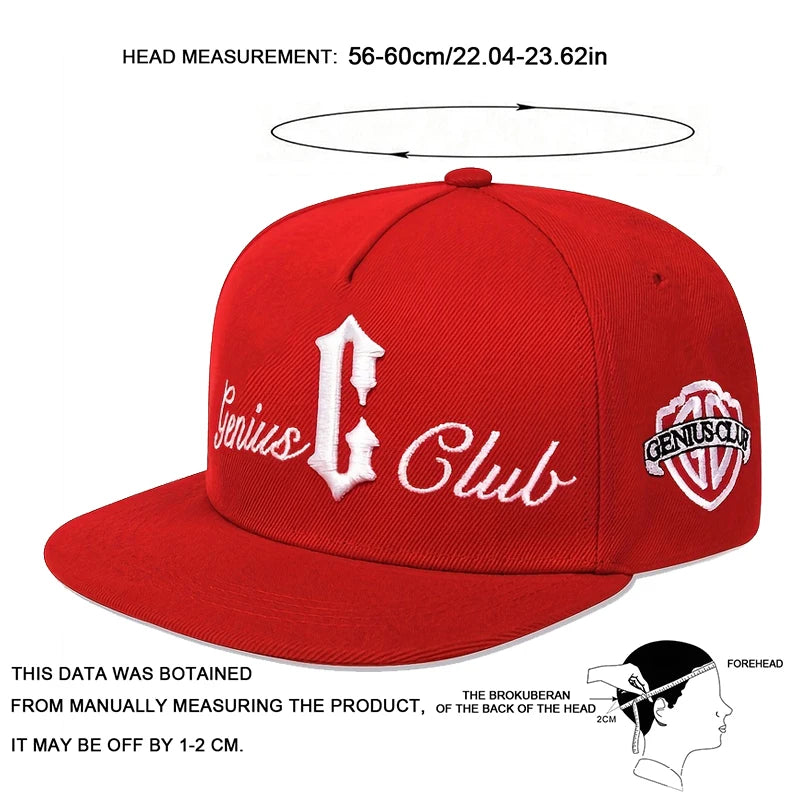 Hat Adjustable Cap Genius Club