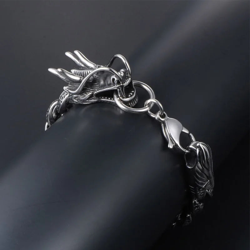 Bracelet Dragon Titanium Steel
