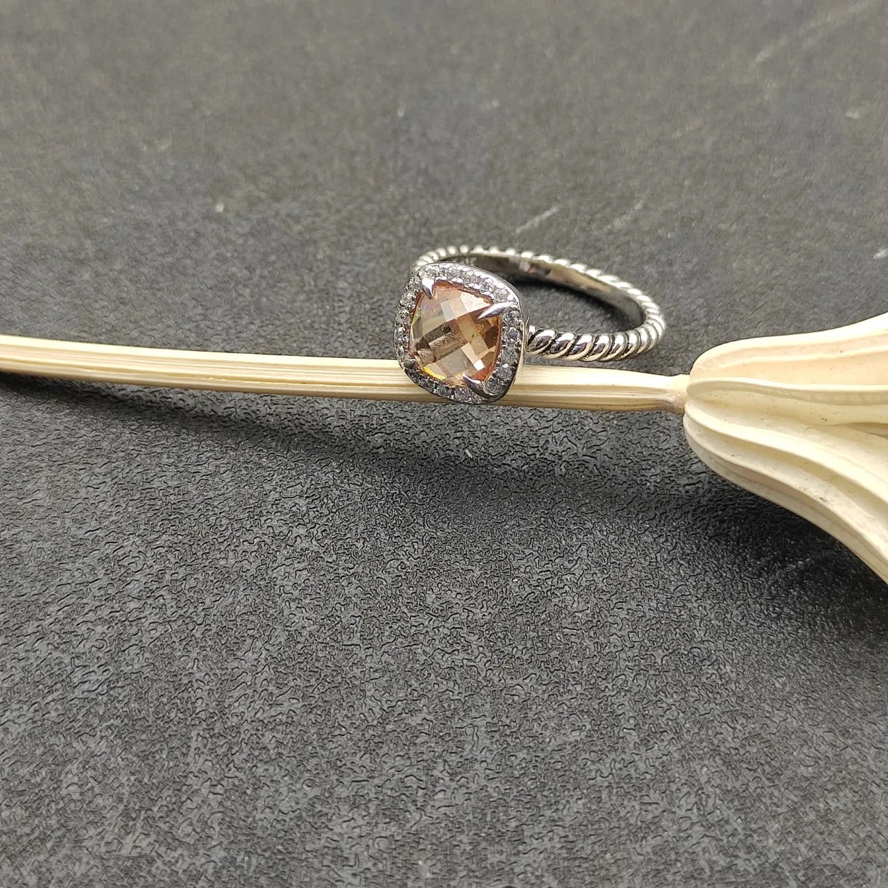 Ring with Stone Certified