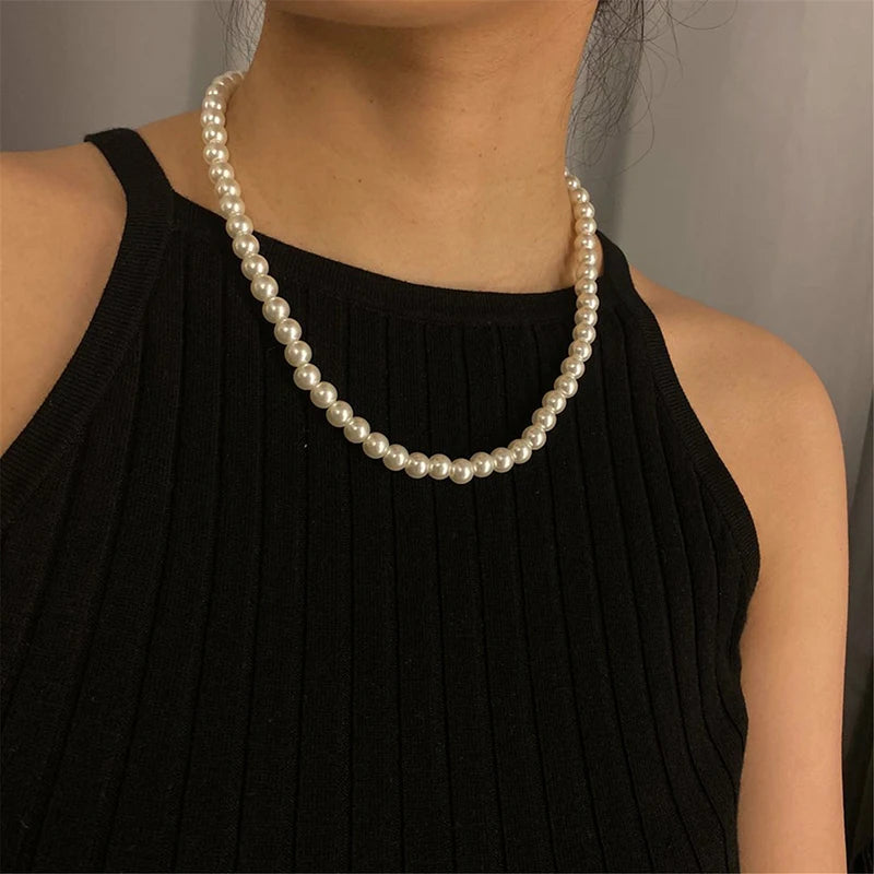 Choker Necklace Pearl
