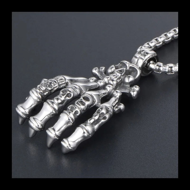 Ghost Hands And Ghost Claws Necklace Pendant