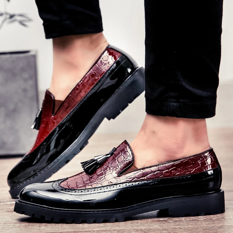 Mens Loafers Breathable Slip On
