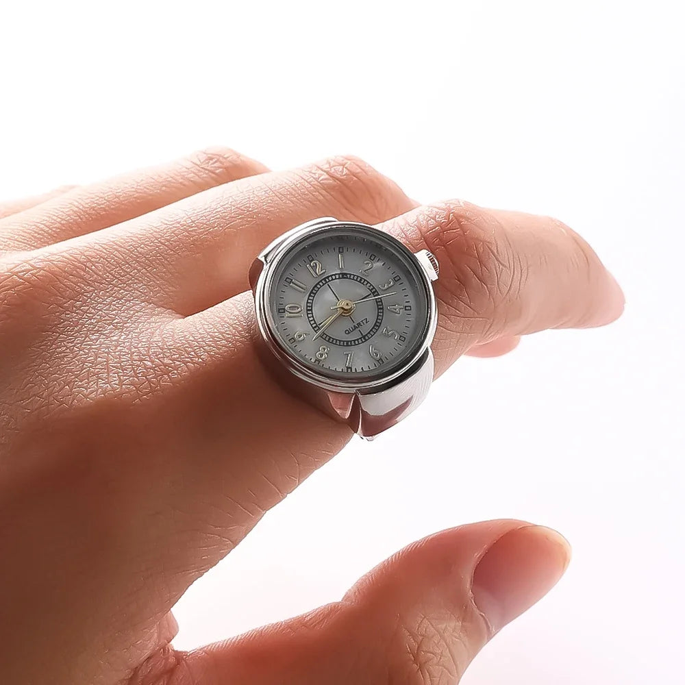 Quartz Finger Ring Watch Gift