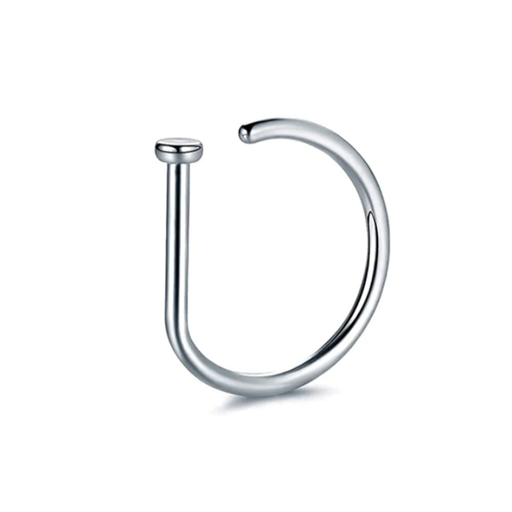 Nose Ring Septum Hoop Stainless Steel Horseshoe