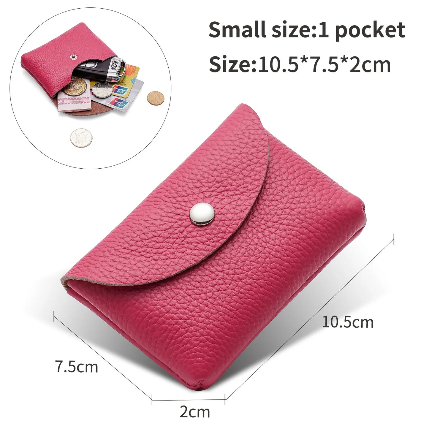 Coin Card Holder Earphone Pouch